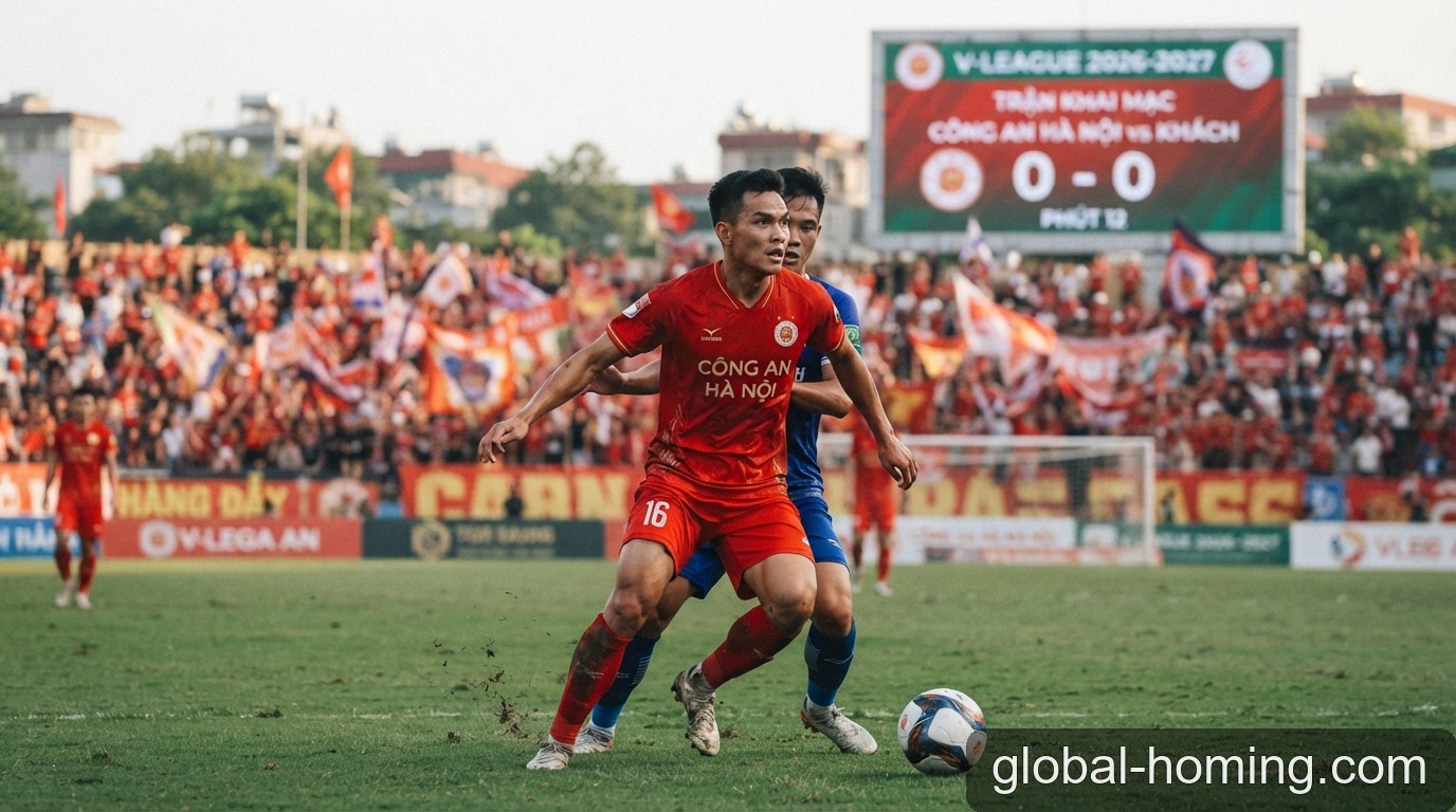V-League 2026-2027: Công An Hà Nội bảo vệ ngôi vương, lịch thi đấu chính thức lộ diện