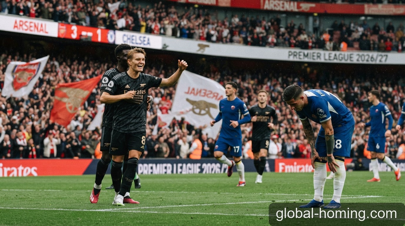 Premier League 2026/27: Arsenal dẫn đầu, Chelsea chật vật và cú sốc chuyển nhượng Enzo Fernandez
