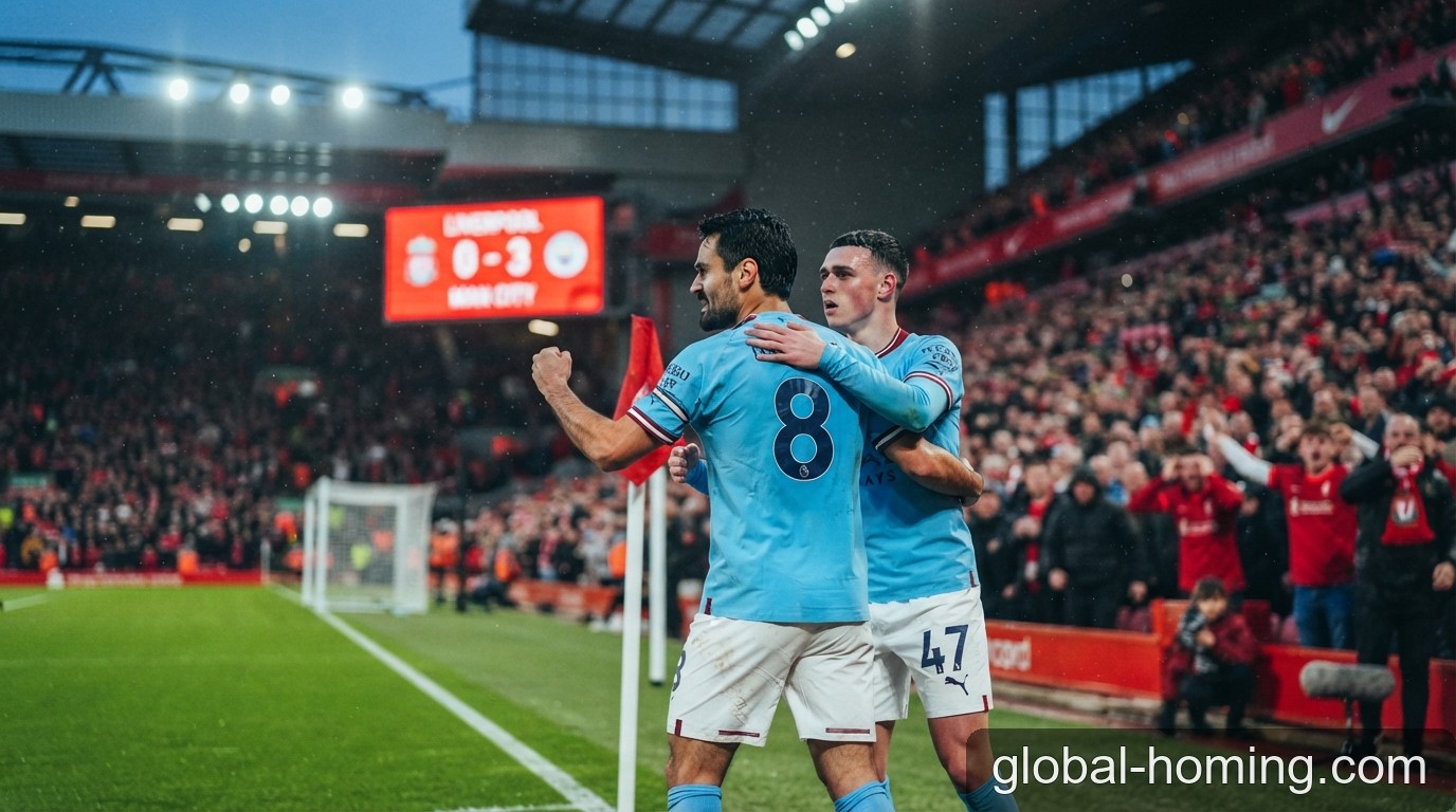 Man City đại thắng tại Anfield: Câu trả lời đanh thép sau bê bối tài chính